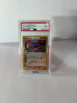 Pokemon Salamence EX Delta Species Holo Rare #14 PSA 9 Mint - Image 1