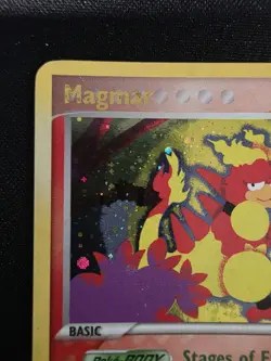 Pokemon TCG: Magmar 21/92 Reverse Holo 2006 EX Legend Maker MP - Image 2