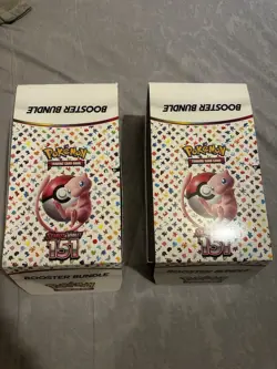 Pokemon TCG 151 Display Box Only For Booster Bundle Lot 2 Empty Box S&V 151 - Image 1