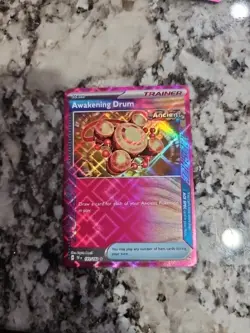Awakening Drum 141/162 ACE SPEC Holo Pokemon Temporal Forces NM - Image 1