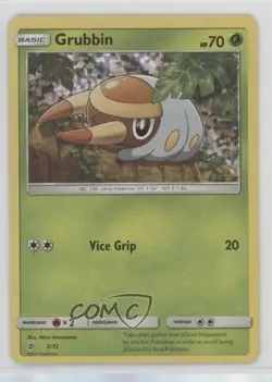 Grubbin Pokemon McDonald's Collection 6 Happy Meal Promo #2 - Image 1
