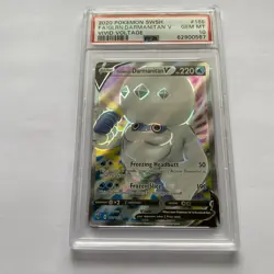 2020 Pokemon: GALARIAN DARMANITAN V 169/185 [Vivid Voltage] - Gem Mint PSA 10 💎 - Image 5