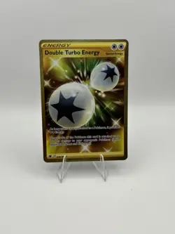 Pokemon Double Turbo Energy 216/189 Astral Radiance Sword & Shield SECRET RARE - Image 1