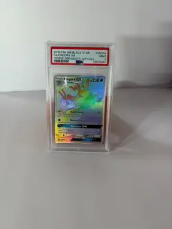 2018 POKEMON SM BLACK STAR PROMO SM155 FULL ART/KINGDRA GX DRAGON MAJESTY PSA 9 - Image 1