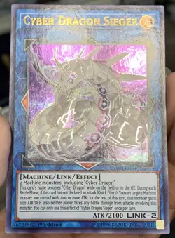 Yugioh Cyber Dragon Sieger CYHO-EN046 Ultra Rare 1st Ed NM/VLP w/Tracking - Image 5