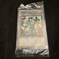 YuGiOh! token pack NEW Sealed TKN3-EN001 Grinder Golem + 2 random + coupon lot - Image 1