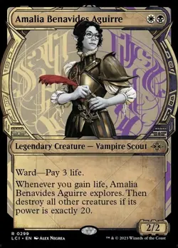 MTG AMALIA BENAVIDES AGUIRRE SHOWCASE The Lost Caverns of Ixalan NM - Image 1