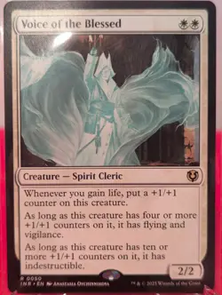 Voice of the Blessed 50 Rare Innistrad Remastered Magic: The Gathering Near Mint - Image 1