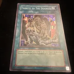Yugioh TCG Tribute to The Doomed MRD-057 Metal Raiders Unlimited Edition HP - Image 2
