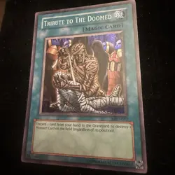 Yugioh TCG Tribute to The Doomed MRD-057 Metal Raiders Unlimited Edition HP - Image 4