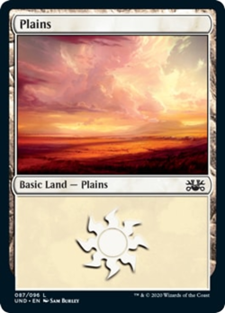 Plains (87) Unsanctioned NM Basic Land MAGIC THE GATHERING MTG CARD ABUGames - Image 1