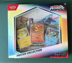 Pokemon- Scarlet &Violet Prismatic Evolutions Poster Collection TCG - Image 1
