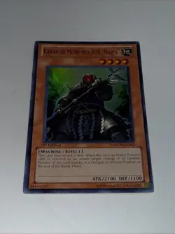 Yugioh! Karakuri Muso mdl 818 "Haipa" (STOR-EN083) Ultimate Rare - 1st Edition - Image 1