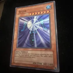 Yugioh TCG Suijin MRD-027 Unlimited Super Rare Holo HP - Image 4
