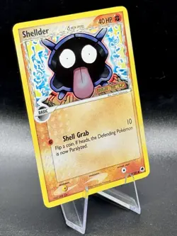 Shellder δ Species 63/101 Stamped Pokemon EX Dragon Frontiers Reverse Holo NM - Image 1
