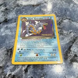 Pokemon Dark Gyarados 8/82 Team Rocket Prerelease Holo Wotc Promo - Image 3