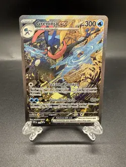 Greninja ex - SVP132 Black Star Promo Special Illustration Pokemon - NM - Image 1