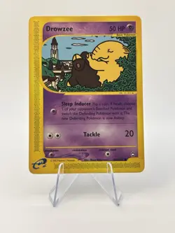 Drowzee - REG - Pokemon TCG - Aquapolis - 74a/147 - COMMON ~ LP - Image 1