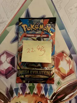 (HEAVY) 22.48g Pokemon TCG Mega Evolution Booster Pack (SEALED)✅ - Image 2