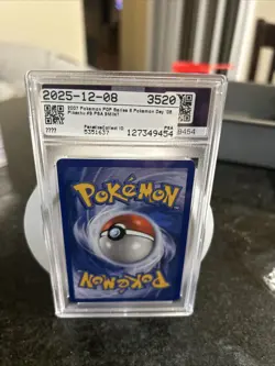 Pikachu Pokemon Day Stamped POP Series 6 PSA 9 - Image 4