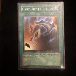 Yugioh TCG Card Destruction SDY-042 Starter Deck: Yugi Unlimited Super Rare Holo - Image 1