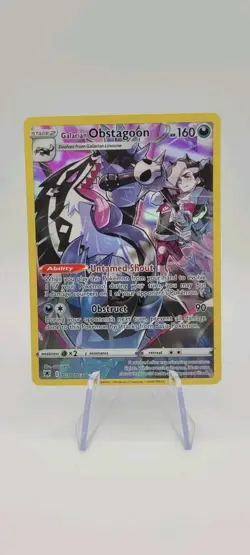 Pokemon TCG: Galarian Obstagoon TG10/TG30 Astral Radiance - Trainer Gallery- NM - Image 1