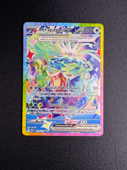 Pokemon Prismatic Evolutions Terapagos ex 169/131 Special Illustration Rare NM - Image 1