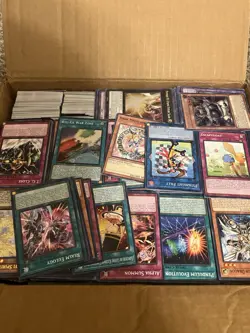 Yugioh 3,500+ Bulk Card Lot Weighs Over 11 LBS - Image 1