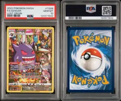 Pokemon Gengar Lost Origin Trainer Gallery Full Art #TG06 PSA 10 Gem Mint - Image 3