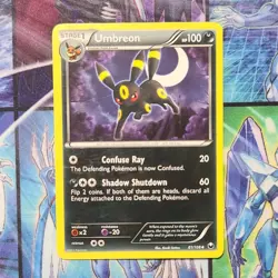 Pokemon Umbreon 60/108 Dark Explorers Uncommon Regular Stage 1 100 HP 2012 - Image 1