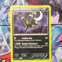 Pokemon Umbreon 60/108 Dark Explorers Uncommon Regular Stage 1 100 HP 2012 - Image 2