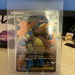 Pokemon Mega Kangaskhan EX 164/132 Me01: Mega Evolution Holo Ultra Rare 230 HP - Image 1