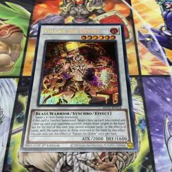 (M/NM) Vulcan the Divine MP25-EN134 Prismatic Secret Rare 1st Edition Yugioh - Image 1