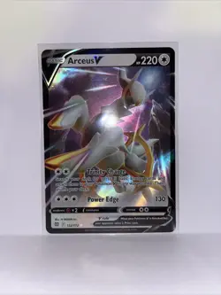 Arceus V 122/172 Ultra Rare Swsh09: Brilliant Stars Pokemon - Image 1