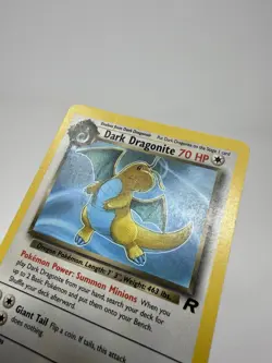 Pokemon Dark Dragonite 22/82 Team Rocket Non Holo Rare WOTC - Image 4