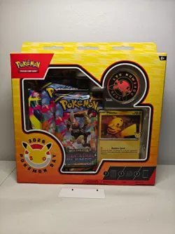30th anniversary Pokemon Day 2026 Collection Box Pikachu Promo TCG Sealed New - Image 1