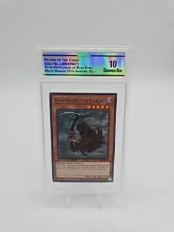 yugioh graded Reaper Of The Cards CC&G Crowned Gem 10 - Image 1