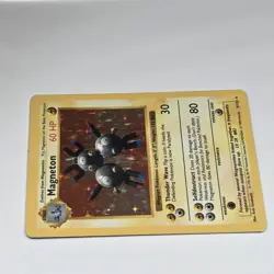 Magneton 9/102 Base Set Shadowless | Holo Rare | Perfect Centering | Pokemon - Image 4
