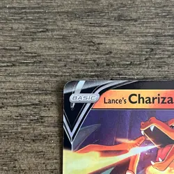 Pokemon Lance's Charizard V Promo SWSH133 Holo 220 HP 25th Anniversary - Image 3