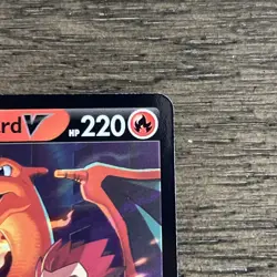 Pokemon Lance's Charizard V Promo SWSH133 Holo 220 HP 25th Anniversary - Image 4