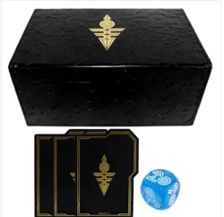 YuGiOh Emperor's Key Number Duelist Card Storage Deck Box Dividers Dice NEW - Image 5