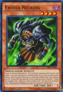 Yugioh! LP Exodia Necross - LDK2-ENY09 - Common - 1st Edition Lightly Played, En - Image 1