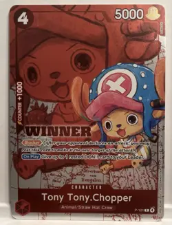 One Piece Tony Tony Chopper P-101 Promo Winner Pack 2026 Vol. 2 - Image 1