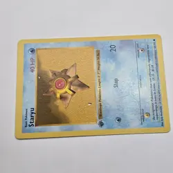 Near Mint | 1st Edition Base Set Shadowless | Staryu 65/102 | Pokemon Card - Image 4