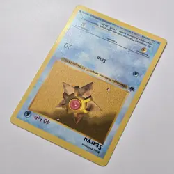 Near Mint | 1st Edition Base Set Shadowless | Staryu 65/102 | Pokemon Card - Image 5