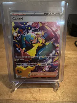 Clean Canari SIR 291/217 Ascended Hero’s Pokemon Card NM Near Mint - Image 3