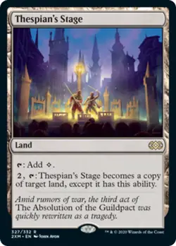 Thespian's Stage Double Masters NM Land Rare MAGIC THE GATHERING CARD ABUGames - Image 1