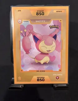 Rare Full Art Skitty 275 VLP/NM 3R Torneo De Maestros Pokemon Card Low Pop - Image 1
