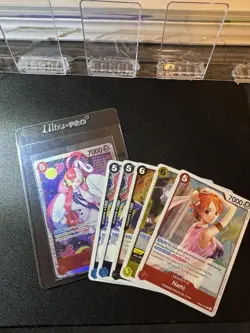 One Piece TCG EB03 Lot Uta SR Nami Hina Ulti S-Snake Foil Rare Cards NM - Image 1