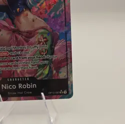 Bandai One Piece Card Game Nico Robin OP12-087 SR Foil 7000 Power Alt Art Legacy - Image 4